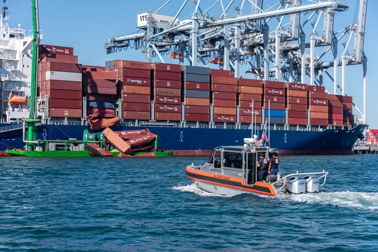 Port of Long Beach Container Fire Recovery